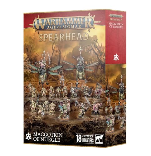 Games Workshop - Warhammer - Age Of Sigmar - Punta Di Lancia: Maggotkin Di Nurgle (2024)