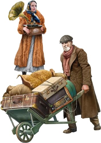 Miniart 1:35 - Rifugiati, Famiglia Chandlers