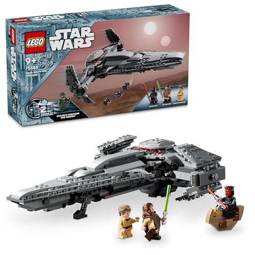 Lego 75383 Infiltratore Sith Di Darth Maul 9+ 640 Pezzi Giocattolo Da Costruzione Per Astronave Per Bambini
