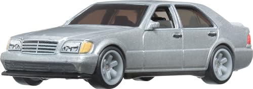 Hot Wheels Fast And Furious Auto Mercedes Benz 500 Sel Modellino Die Cast Scala 1:64 - Lunghezza 7Cm - Hrt94