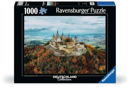 Ravensburger 12000791 - Burg Hohenzollern - Puzzle 1000 Pezzi – Puzzle Adulti E Ragazzi Da 14 Anni,