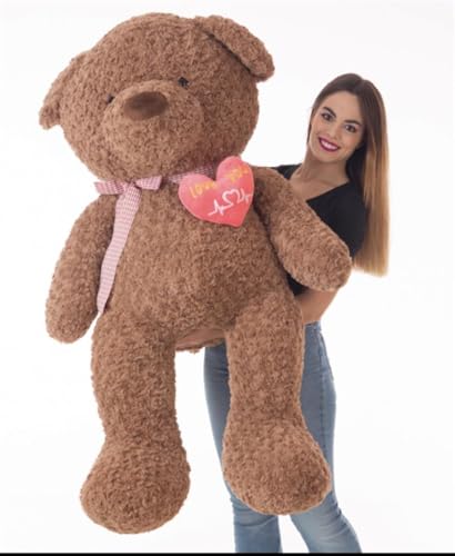 Llopis Orso Old Cuore 135 Cm 2 Col.- Marrone, Beig