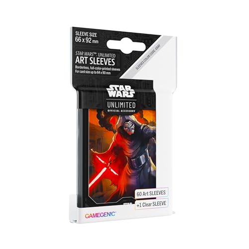 Star Wars: Unlimited Tcg Kylo Ren Art Sleeves - (60 Pack)
