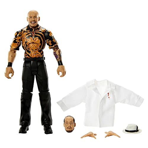 Wwe Action Figures, Wwe Elite Happy Corbin Figure Con Accessori, Regali Da Collezione