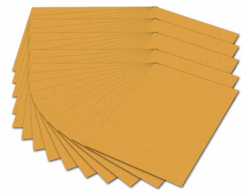 Idena Folia 50 614/17 Fotokarton 300G / M² A4 50 Fogli, Ocra