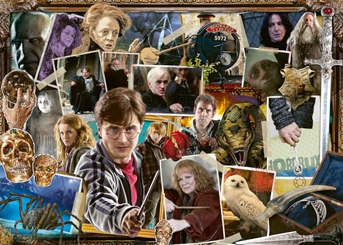 Ravensburger 12000462 - Harry Potter Vs. Voldemort - Puzzle 1000 Pezzi – Puzzle Adulti E Ragazzi Da 14 Anni, Puzzle Harry Potter, Regalo Harry Potter