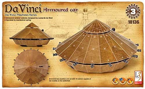 Da Vinci Machines Series Model Kit - Armoured Car