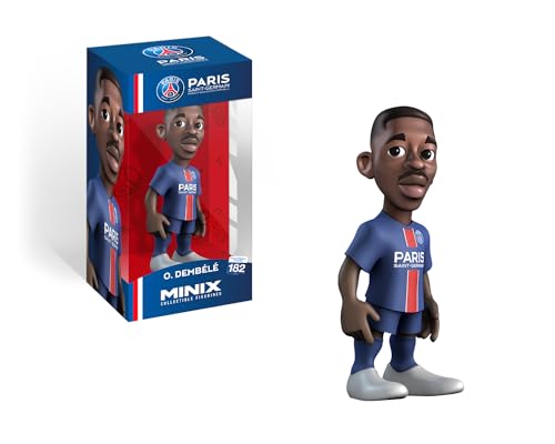 Minix Football Stars #182 - Psg - Dembele 10 - Statuetta Da Collezione, 12 Cm