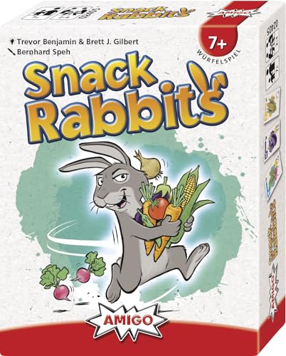 Amigo- Rabbits Snack, Multicolore, 02405