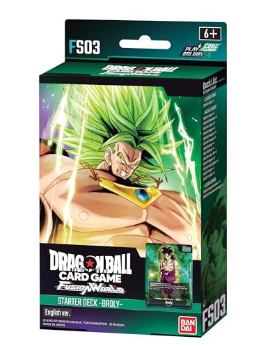 Dragon Ball Super Tcg: Mazzo Starter Mondo Fusion: Broly