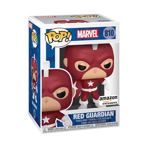 Funko Pop! Marvel: Year Of The Shield - Red Guardian - Marvel Comics - Fumetti Marvel - Esclusiva Amazon - Figura In Vinile Da Collezione - Idea Regal