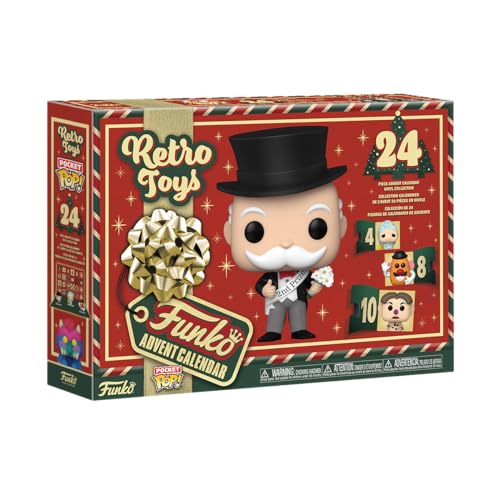 Funko Advent Calendar: Hasbro 2024-24 Giorni Di Sorprese - Mini Figura In Vinile Da Colleziones - Mystery Box - Idea Regalo - Di Natale Per Ragazze, R
