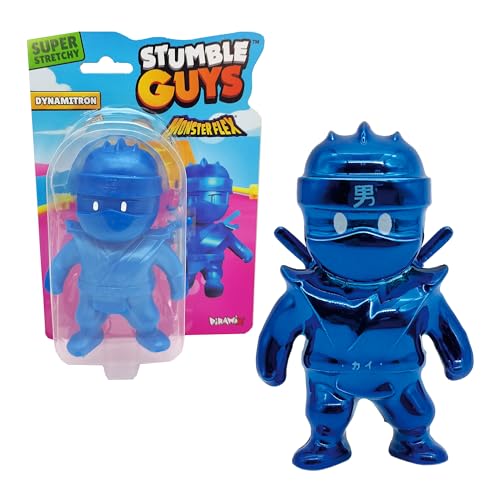 Bizak Monsterflex Stumple Guys, Videogioco, Bambola Super Estensibile Ed Elastica, 25 Cm, Vari Modelli Da Collezionare, Adulti Fan Collezionisti E Bam