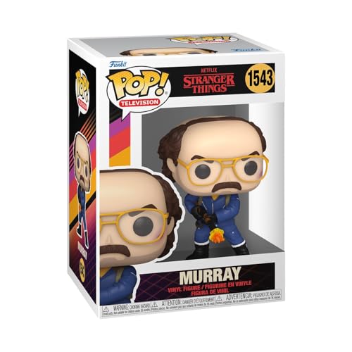 Funko Pop! Tv: Murray Bauman With Ft - Stranger Things - Figura In Vinile Da Collezione - Idea Regalo - Merchandising Ufficiale - Giocattoli Per Bambi
