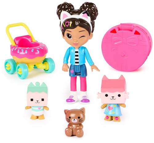 Gabby'S Dollhouse, Set Gabby, Scatola Baby Benny, Sorpresa E Accessori Per La Casa Delle Bambole, Giocattoli Per Bambini Ragazzi Dai 3 Anni Figure Fri