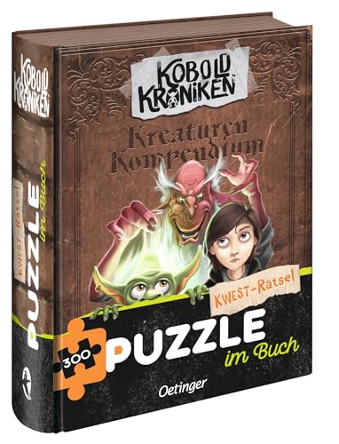 Koboldkroniken. Puzzle Im Buch. Kwest-Rätsel. 300 Teile: Puzzle Im Buch