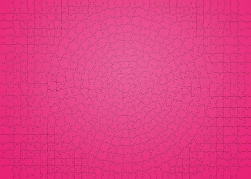 Ravensburger 12000104 - Krypt Pink - Puzzle 654 Pezzi – Puzzle Adulti E Ragazzi Da 14 Anni, Puzzle Difficile