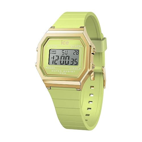 Ice-Watch - Ice Digit Retro Daiquiri Green - Orologio Verde Da Donna Con Cinturino In Plastica - 022059 (Small)