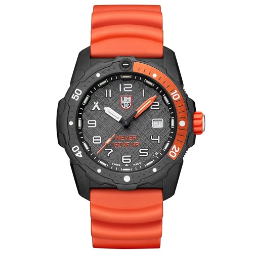 Luminox Orologio Analogico Al Quarzo Uomo Con Cinturino In Silicone Xb.3729.Ngu