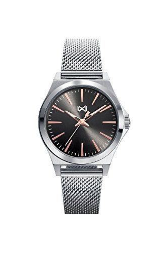 Mark Maddox Orologio Analogico Quarzo Donna Con Cinturino In Acciaio Inox Mm7102-17