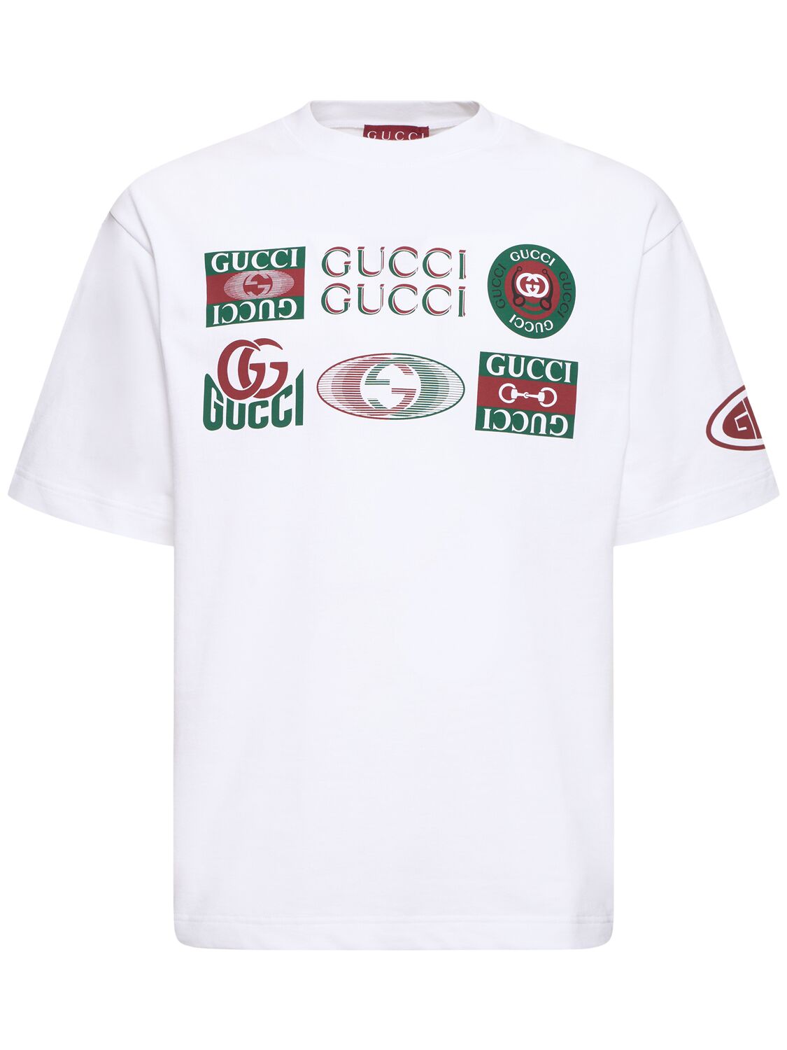 T-Shirt In Jersey Di Cotone Con Logo