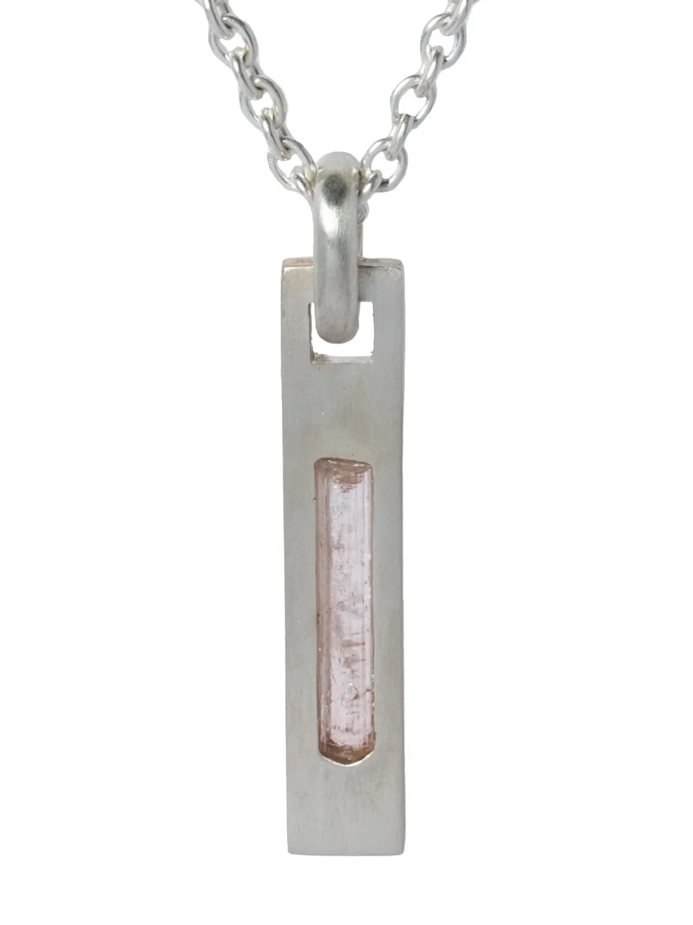 Parts of Four Plate Necklace - Argento