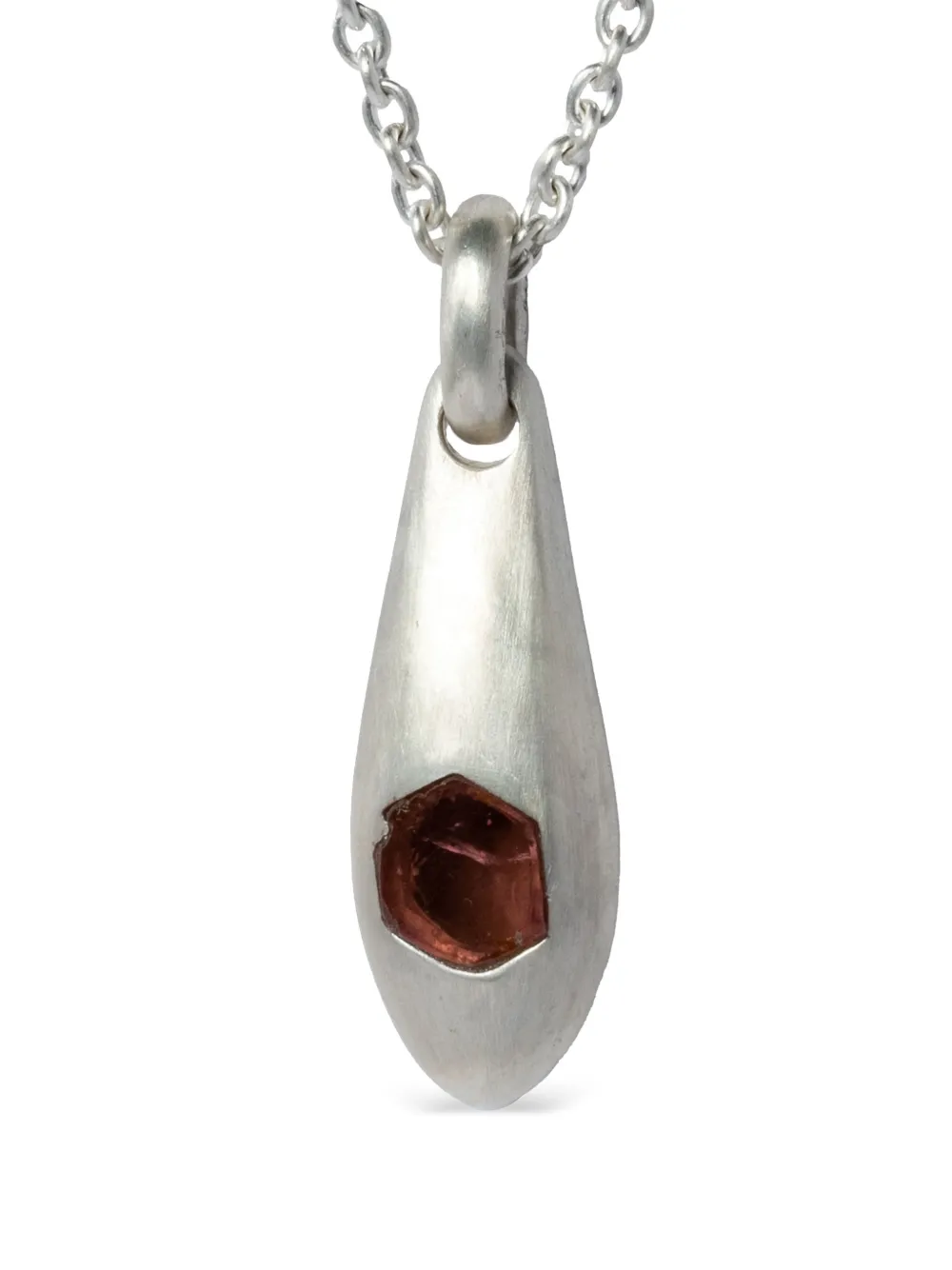 Parts of Four Chrysalis pendant necklace - Argento