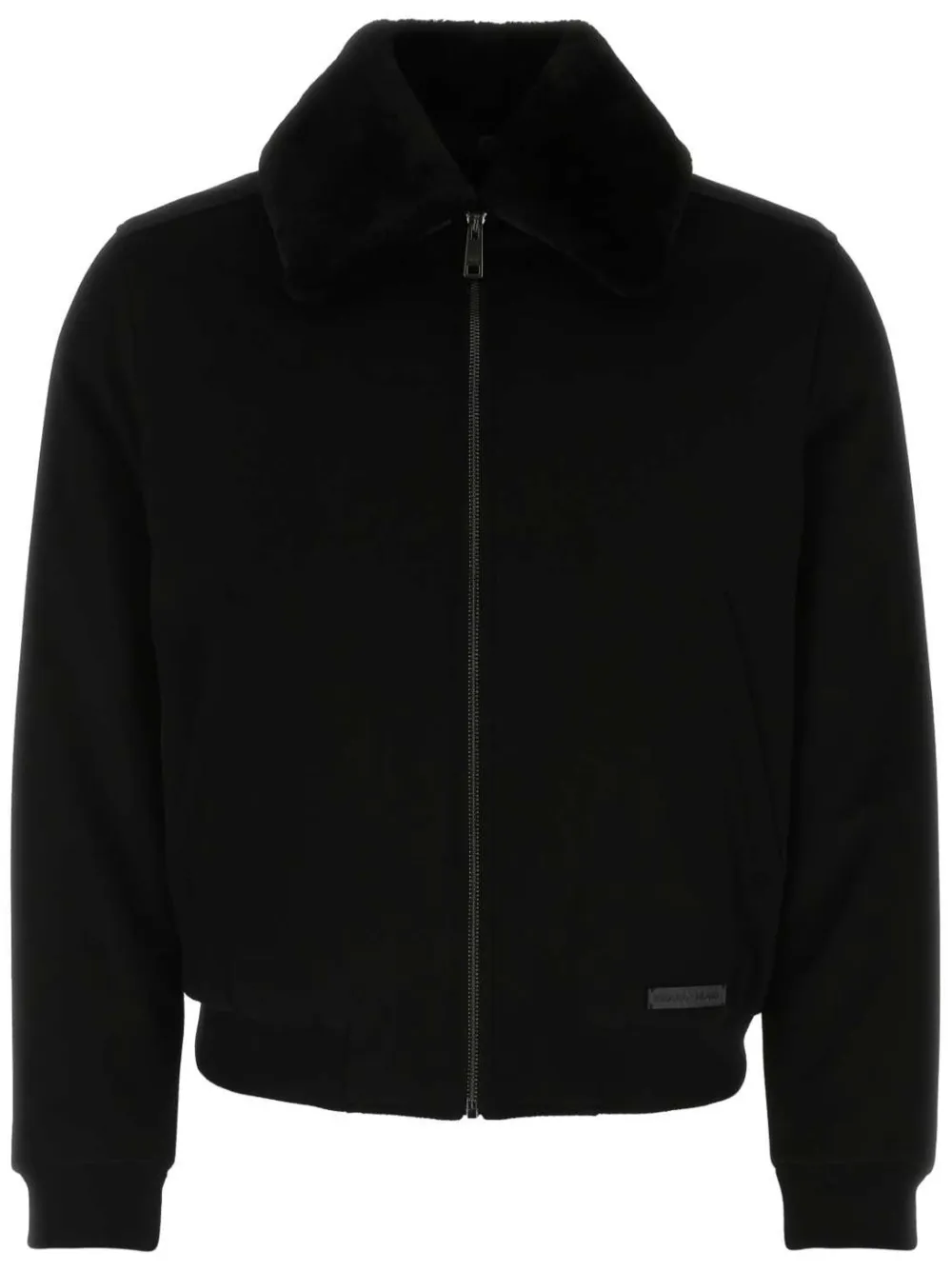 Prada cashmere bomber jacket - Nero