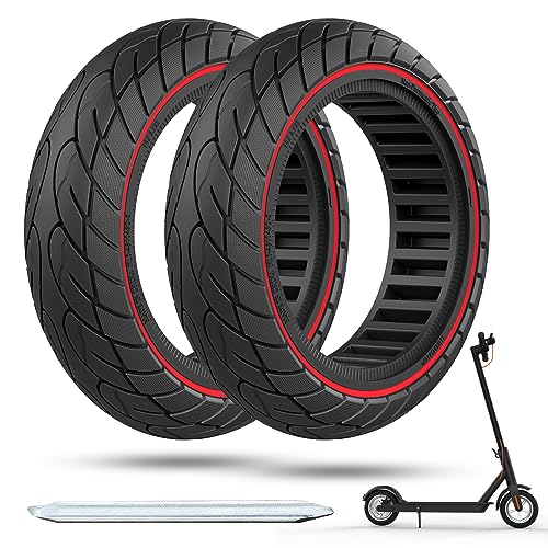 Ouxi Pneumatico Solido Per 10X2,125 Scooter Elettrico Altamente Flessibile, 10X2,125 Pollici Con 1 Strumento Di Montaggio Per Scooter Elettrico Pneuma