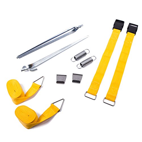 Fiamma, Set Di Tendaggi, Tie Down S, Giallo, 10 Pezzi