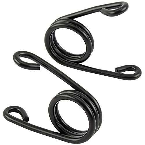 2 Pezzi Molle Per Sella Moto, Molle Di Montaggio Moto, Molle Del Sedile Da 3,2 Pollici, Per Sella Bobber Moto Accessori Per Moto (Nero)