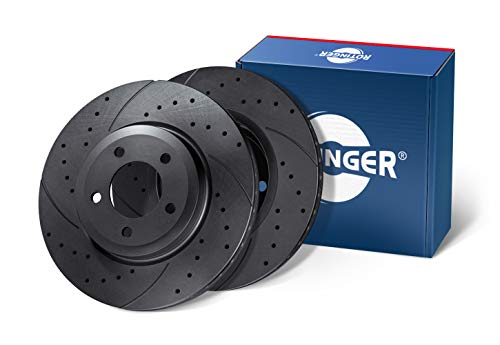 Rotinger Rotori Disco Freno (Asse Anteriore, Set Di 2 Pezzi) Con Rivestimento Anticorrosione, Rt 2912-Gl T5