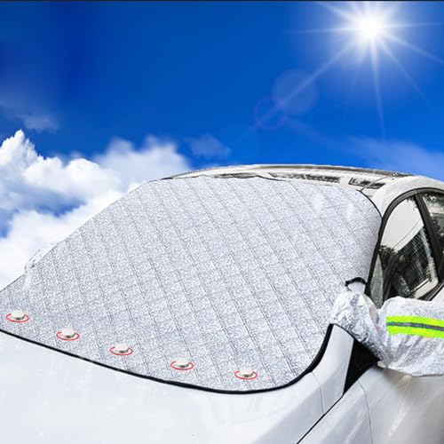 Finevernek Copri Parabrezza Auto,Parasole Auto Parabrezza, Parasole Per Auto, Parasole Auto Parabrezza Magnetico,Copri Parabrezza Auto Anti Uv,Adatto