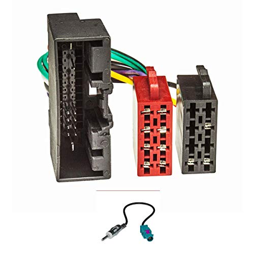 Tomzz Audio ® 7015 006 Radio Adattatore Cavo (Set) Per Ford Ab 2010 Focus Fiesta C Di Max B Di Max Kuga Transit Tourneo Rover Su Iso Standard