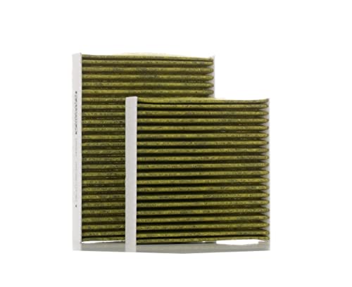 Kamoka Filtro Abitacolo Filtro Aria Fresca, Filtro Al Carbone Attivo, Filtro Per Polveri Fini (Pm 2.5), Con Effetto Antibatterico, Con Effetto Antiall