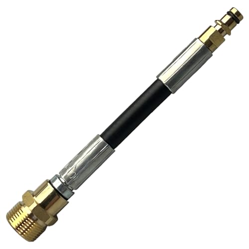 M&M Smartek Adattatore Quick-Click/Quick Connect, Adatto Per Tubi Ad Alta Pressione M22 X 1,5 Ig, Per Kärcher, Kränzle, Workzone E Molti Altri