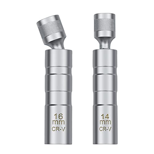 14/16Mm Chiave Candela, Presa Per Candela Strumento Di Rimozione, Candela A 12 Angoli, Universale Magnetica Chiavi Candelette, Usato Per Rimuovere Le