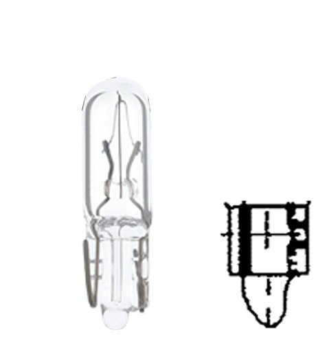 Hella 8Gp 002 095-241 Lampadina - W1,2W - Heavy Duty - 24V - 1,2W - Tipo Zoccolo: W2X4,6D - Scatola - Quantità: 10