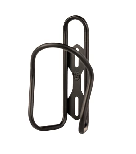 Silca Gabbia Per Bottiglie D'Acqua In Titanio Sicuro | Cerakote Nero | Regolazione 20Mm | Saldato Al Laser | Made In Usa |