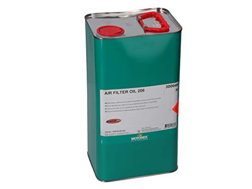 Motorex Air Filter Oil 206 - Olio Per Filtro Dell'Aria, Tanica Da 5 Litri