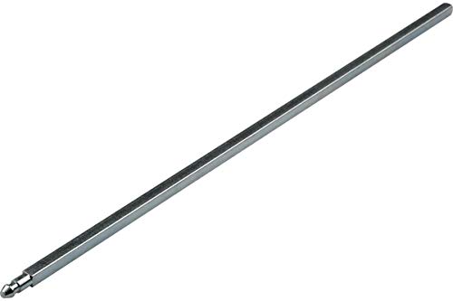 Schellenberg 11105 Perno Quadrato Per Snodo Sferico Per Manovella Tapparelle Avvolgibili, 6 Mm Bordo, Lunghezza, Grigio, 6/330 Mm