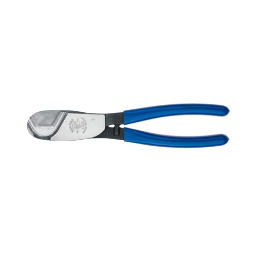 Klein Tools 63030 Tagliacavi, Made In Usa, Taglia Cavi Coassiali Fino A 2,5 Cm In Alluminio E Rame Con Taglio A Una Mano