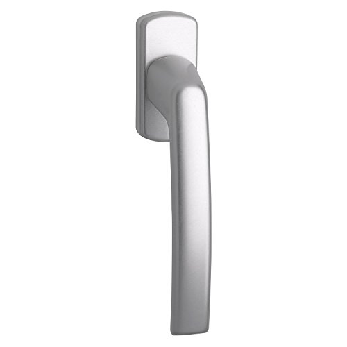 Maniglia Per Finestra Harmony Maco, Verdeckt Avvitata, Nocken 12, Perno Quadro 7 X 32 Mm, Argento Anodizzato, 1 Pezzi, 102202630
