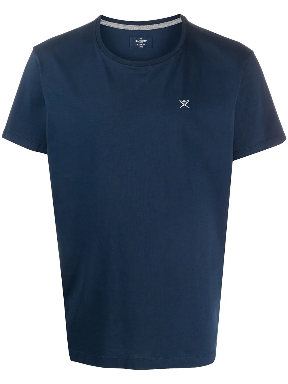 Hackett T-shirt con logo - Blu