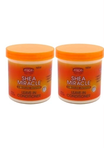 African Pride Shea Butter Miracle Leave-In Conditioner 15Oz Jar By African Pride
