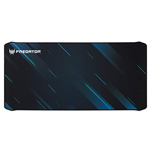 Predator - Tappetino Per Mouse Xxl (Superficie In Fibra A Basso Attrito, Logo Predator Autoilluminante, Parte Inferiore In Gomma Naturale, Facile Da P