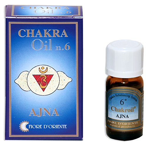 Ajna 6°Chakra Oil 10Ml -The Chakra Rebalancing System - Fiore D'Oriente