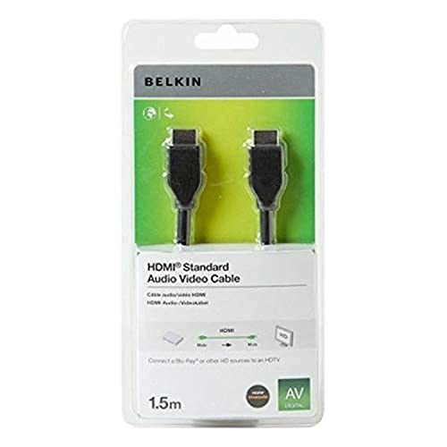 Belkin 1.5M, 2Xhdmi Cavo Hdmi 1,5 M Hdmi Tipo A (Standard) Nero