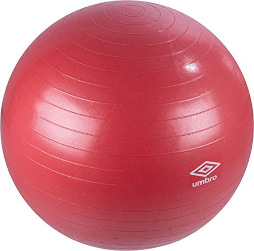 Umbro Pallone Da Palestra – 75 Cm, Rosso – Pallone Pilates – Pallone Da Gravidanza – Sport E Riabilitazione