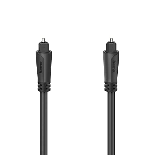 Hama Cavo Audio In Fibra Ottica, Spina Maschio Odt (Toslink), 0,75 M